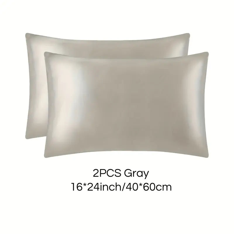 Taie d’Oreiller 100 % Soie de Mûrier – L’Élégance Intemporelle au Service de Vos Nuits