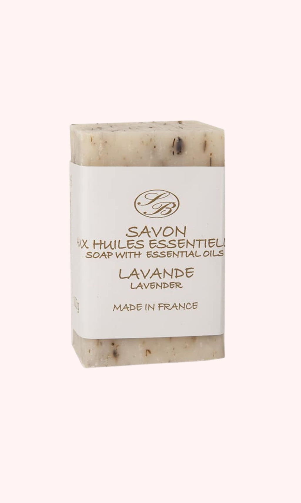 Handmade Crushed Lavender Soap - Natural Purity and Freshness