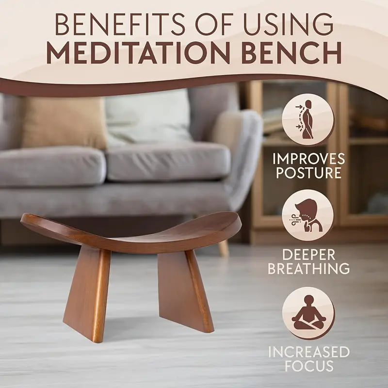 Banquette de Méditation Yoga – Forme Ovale pour Confort et Stabilité