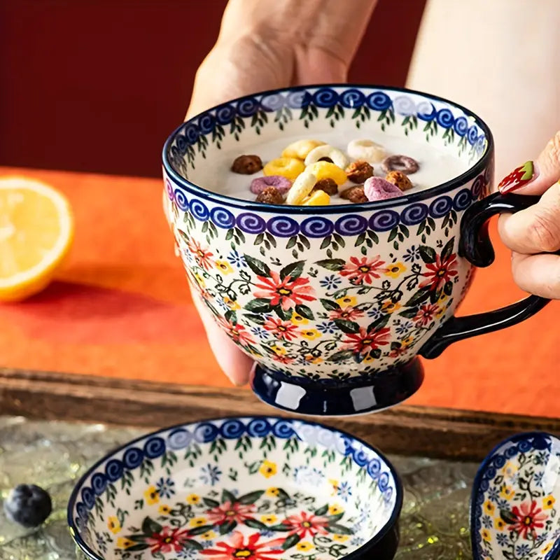 Mug Petit-Déjeuner Bohémien en Céramique
