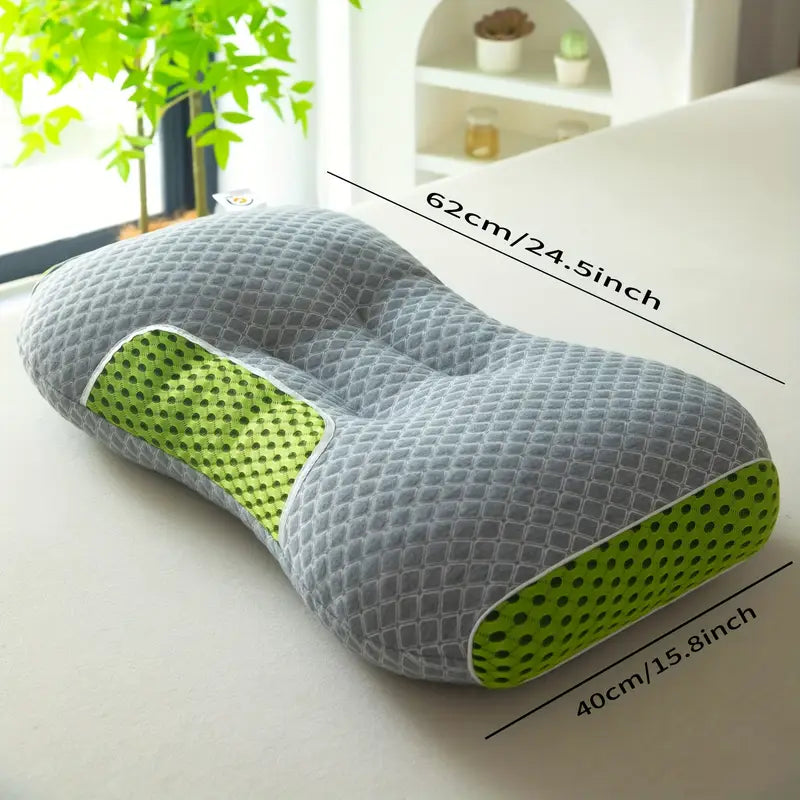 Lot de 2 Oreillers Cervicaux Tricotés Doux – Un Sommeil Luxueux et Réparateur