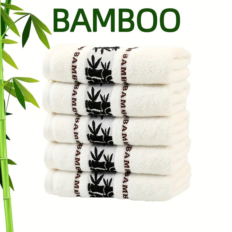 Pack de 5 Serviettes en Fibre de Bambou