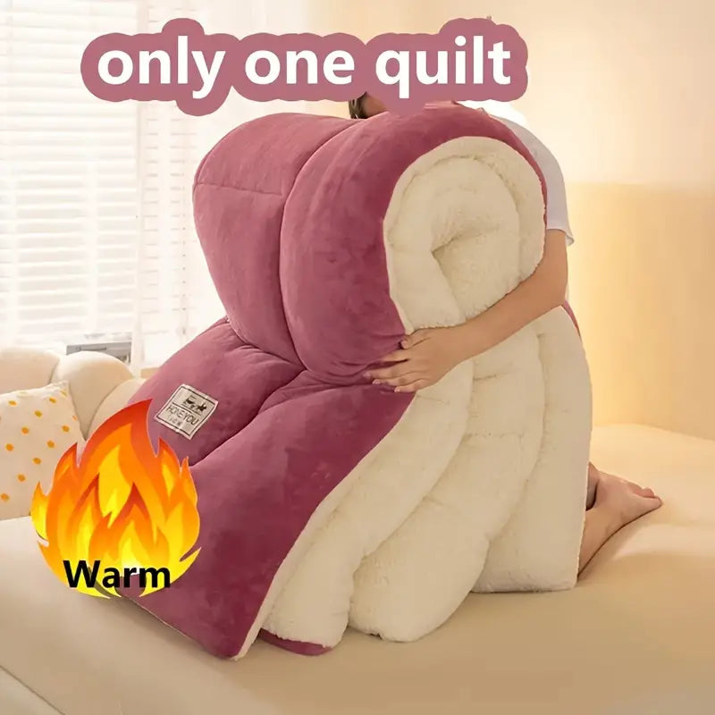 Ultraweiche Steppdecke aus Fleece – Wärme und Komfort das ganze Jahr über