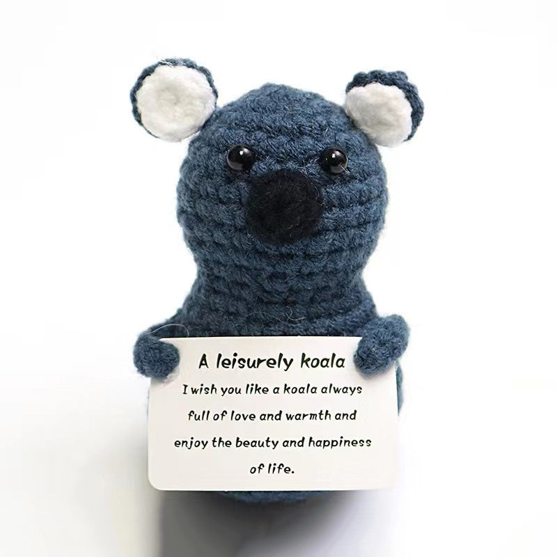 Canard à Énergie Positive – Un Compagnon Crocheté avec Amour