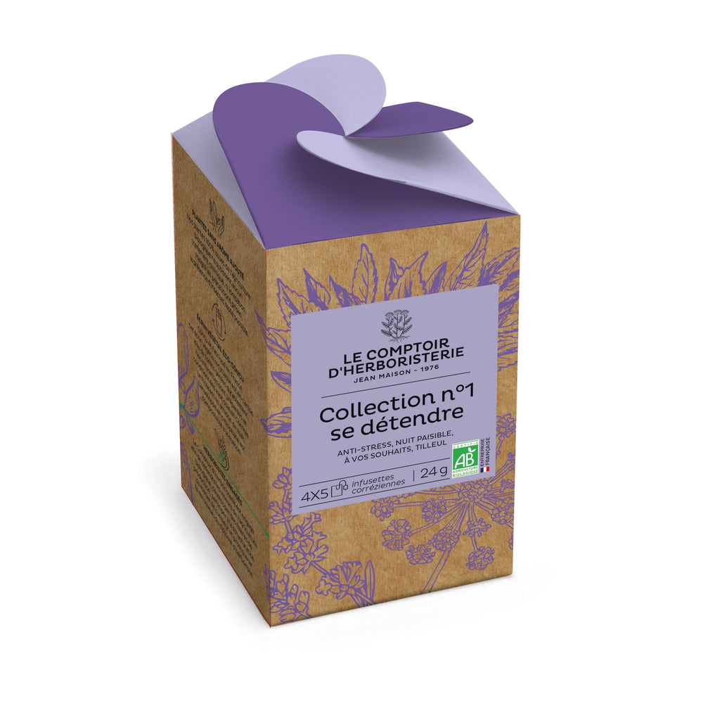 Collection N°1 Se Détendre 4x5 Infusettes / 200G Bio