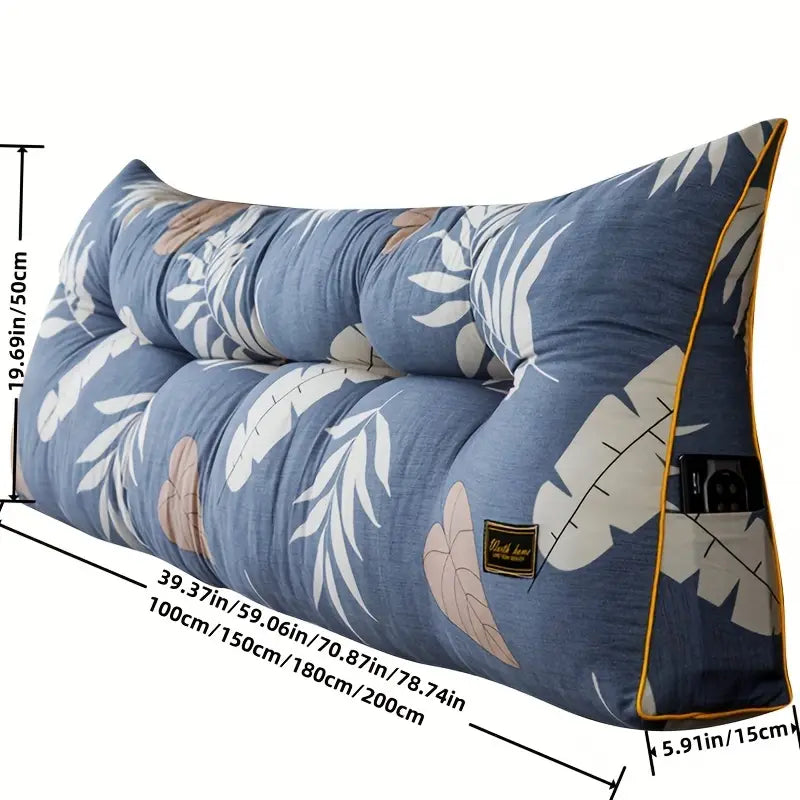 Coussin de Tête en Peluche Gris