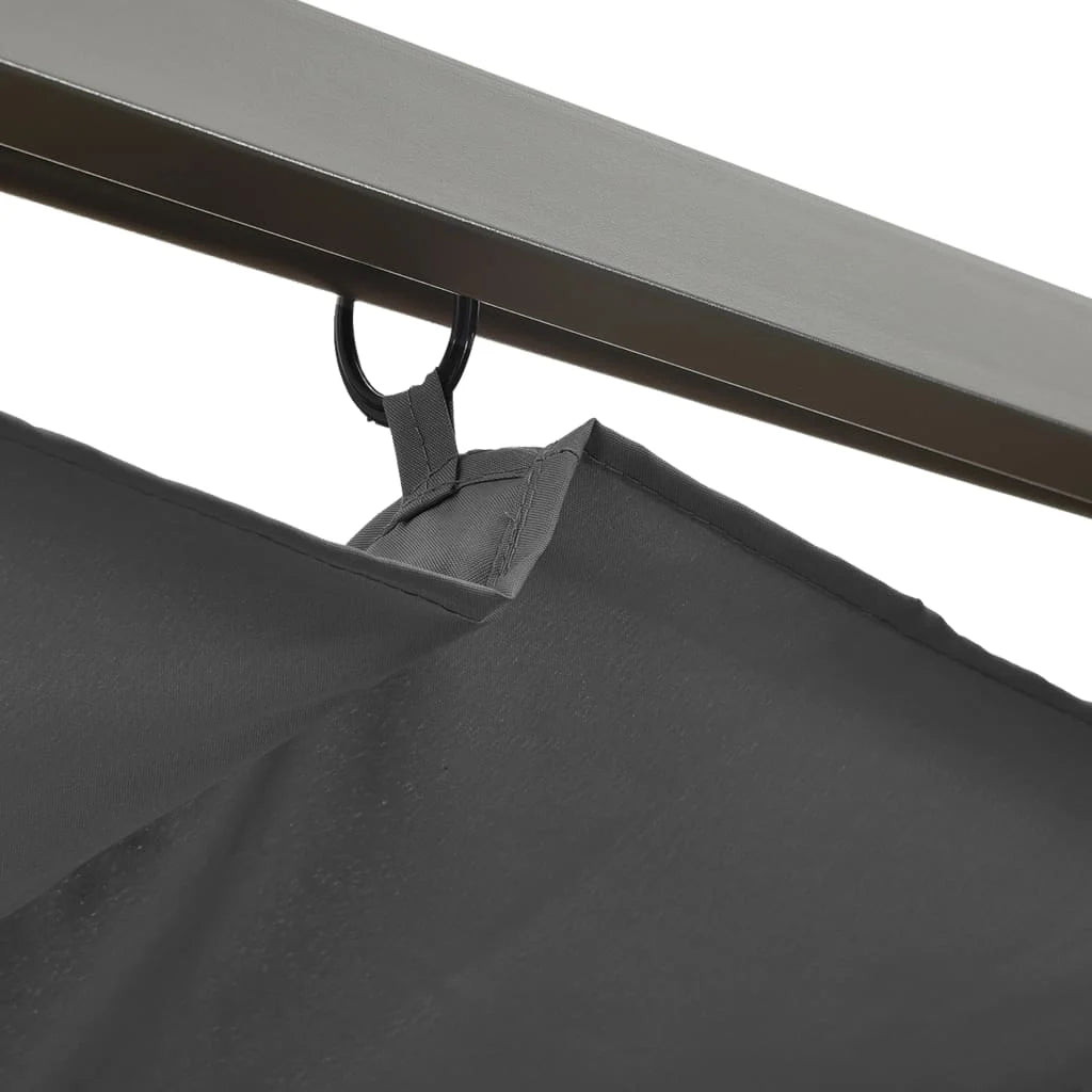 Pergola Élégance Taupe 3x3 m – Toit Rétractable Acier Premium