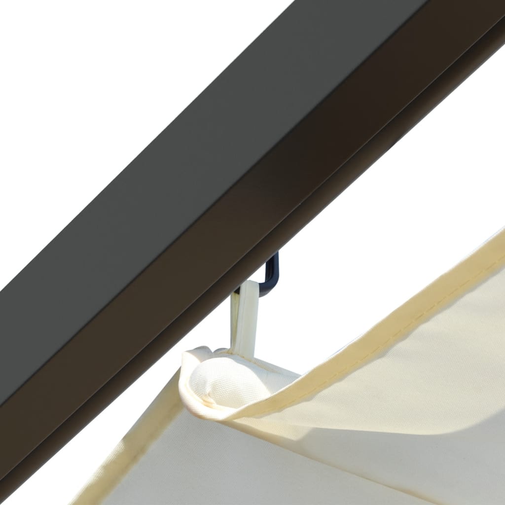 Pergola Élégance Taupe 3x3 m – Toit Rétractable Acier Premium