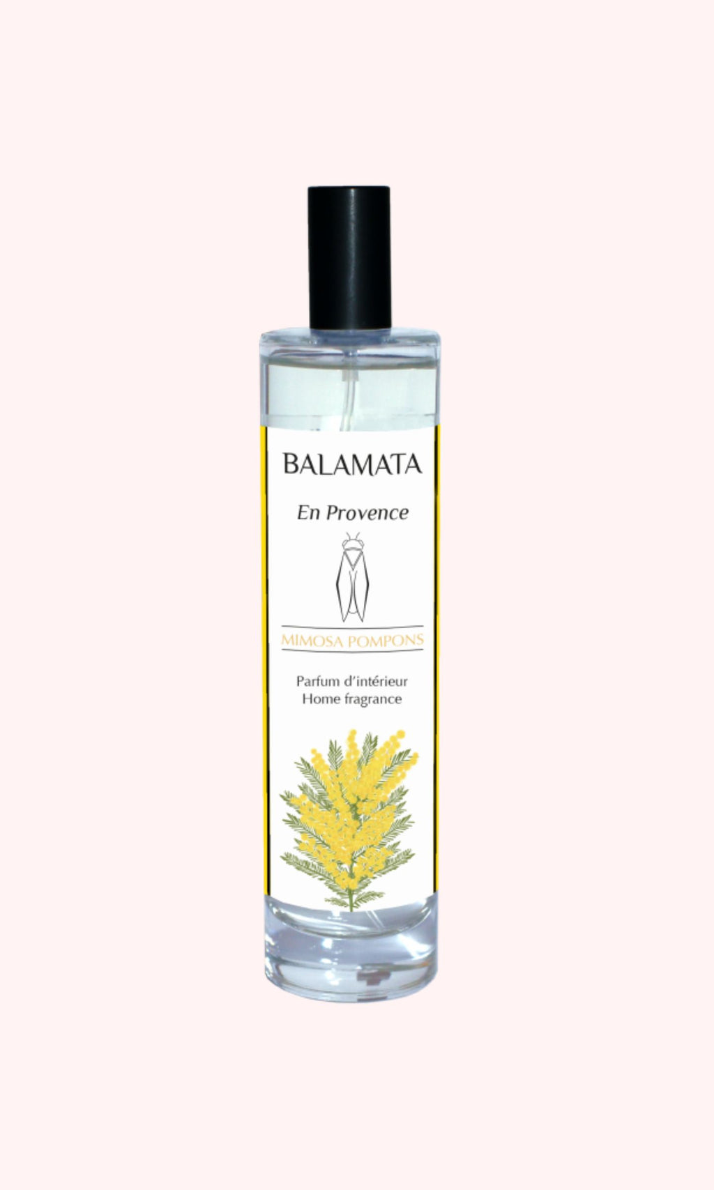 Mimosa Pompons home fragrance Spray - 100 ml - Balamata