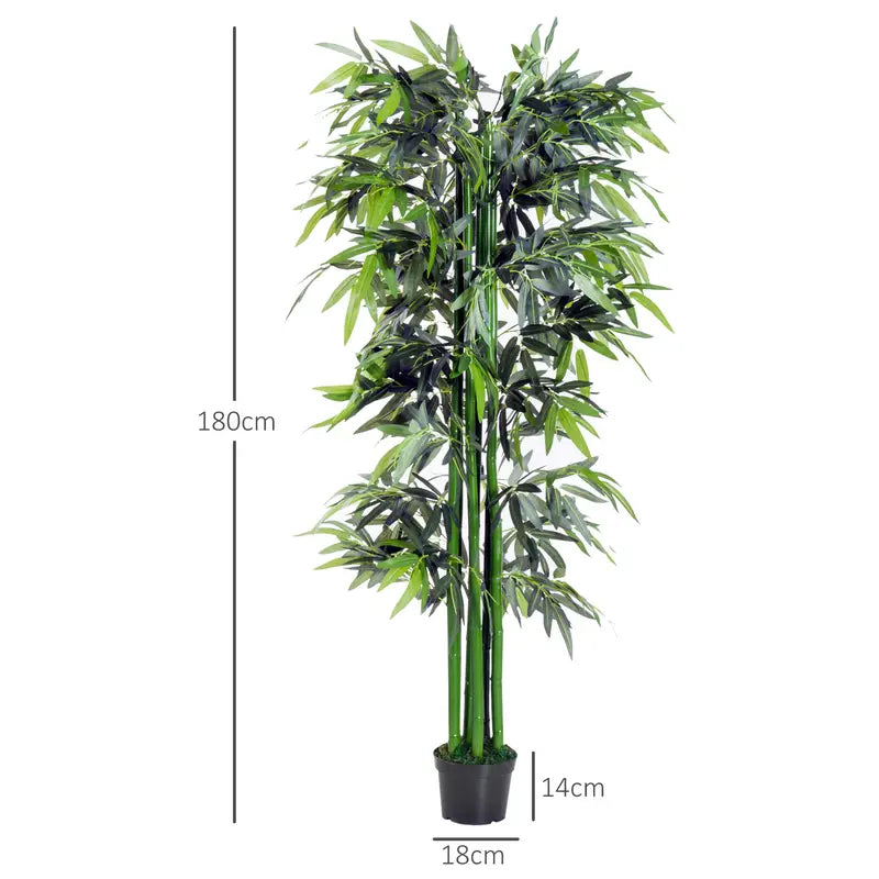 Bambou artificiel – Outsunny