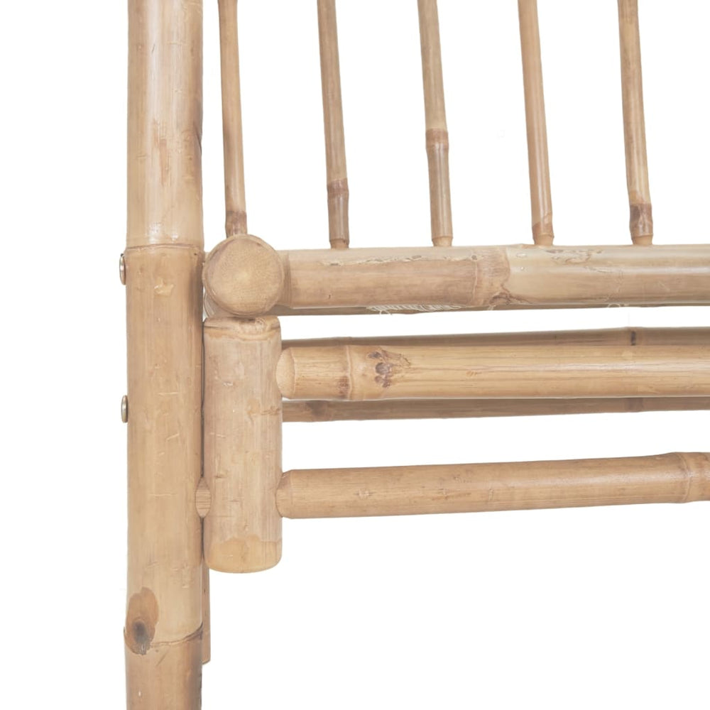 Banc de Jardin avec Pergola en Bambou