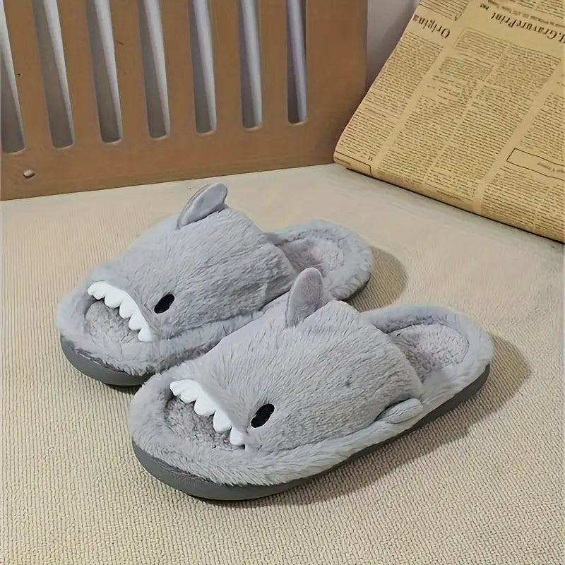 Pantoufles Requin Mignonnes pour Hommes – Confort Hivernal
