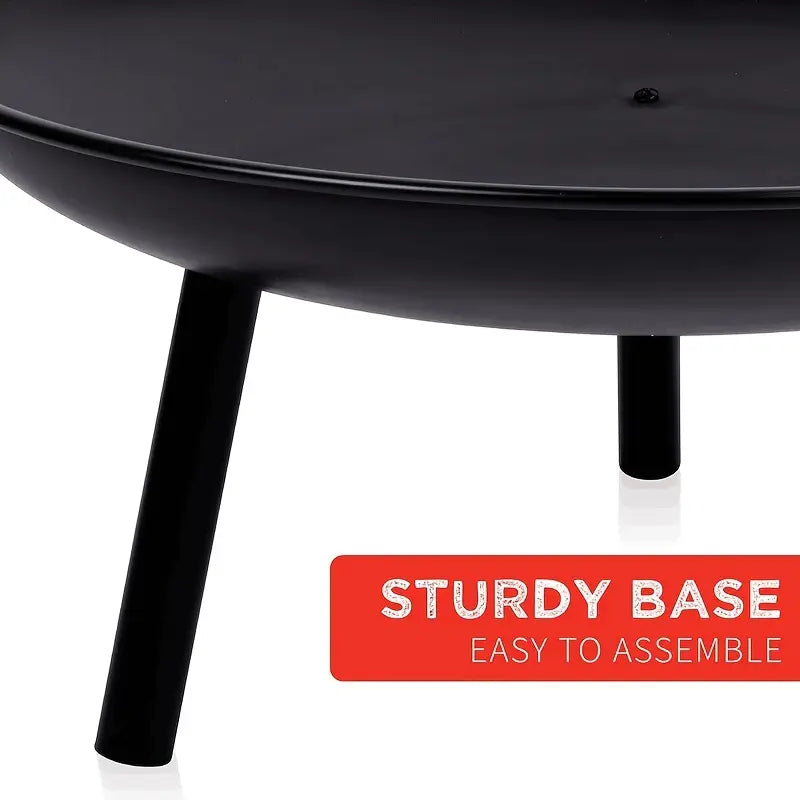 Bol de Feu en Fonte – Chaleur Authentique pour Moments d’Exception