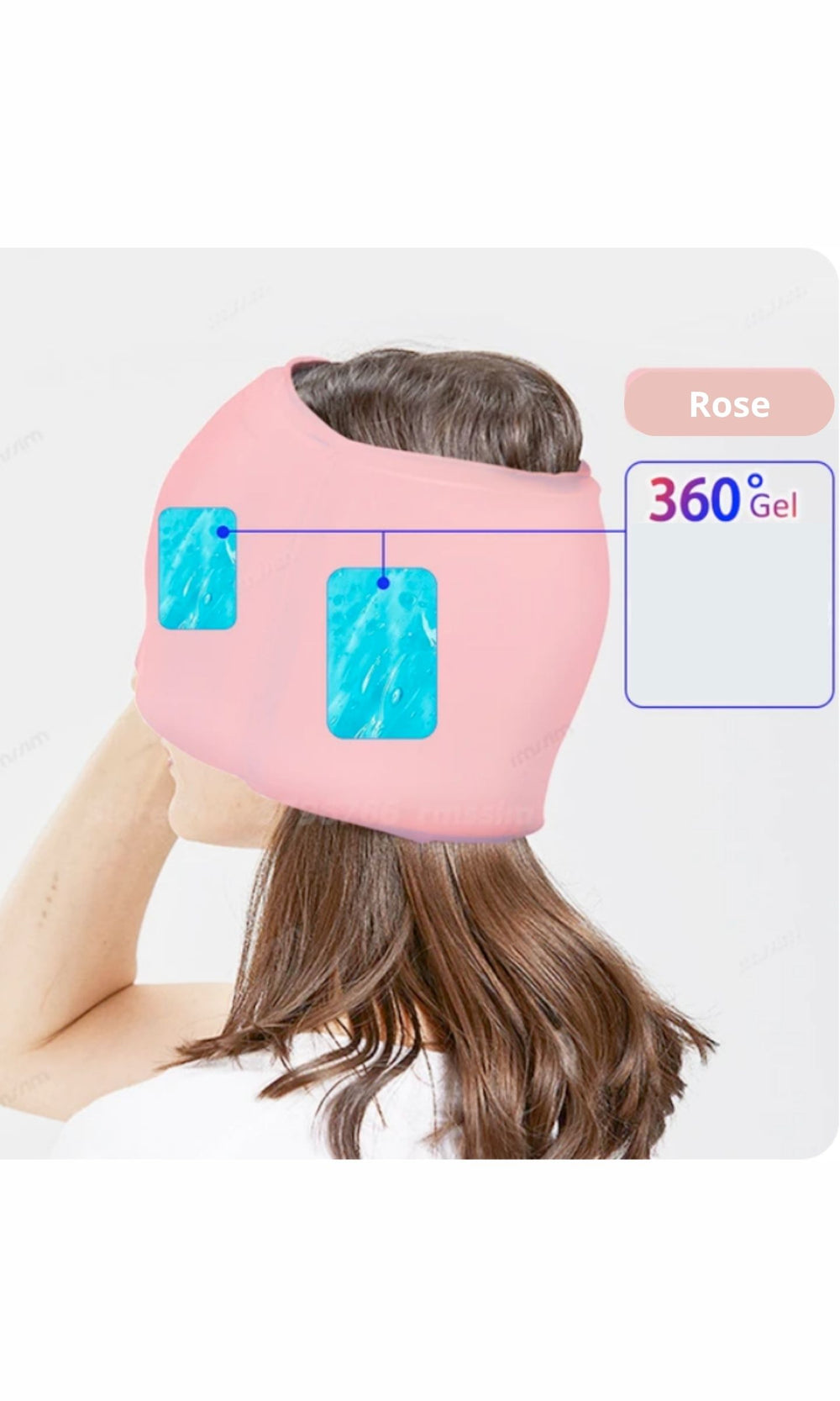 Bonnet à gel chaud et froid
