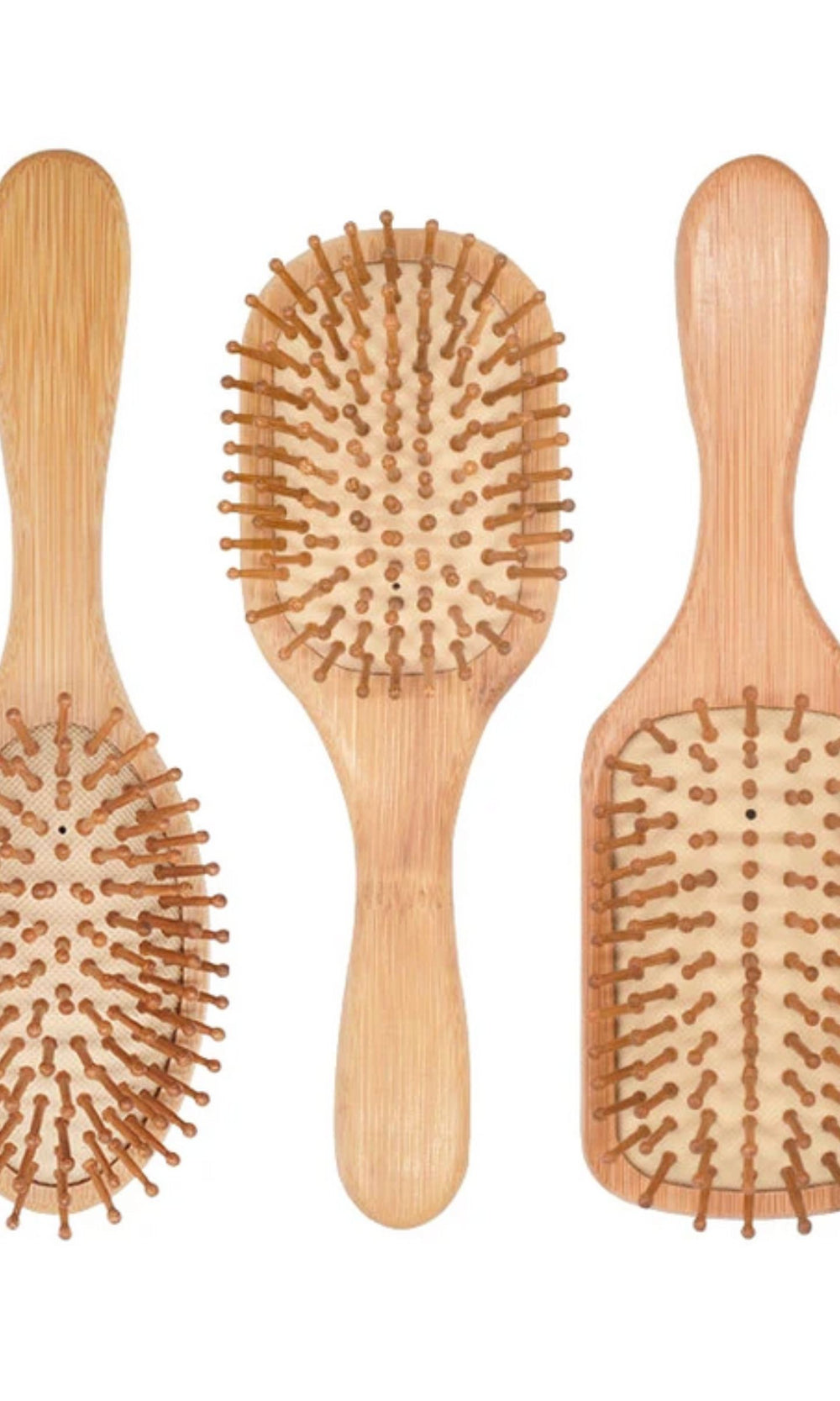 Brosse à Cheveux en Bois de Bambou