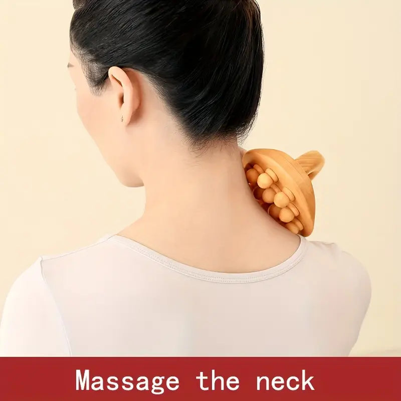 Bâton de Massage en Bois – Détente Corporelle Complète
