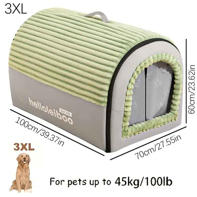 Maison pour Animaux Style Cabane Sécurisée