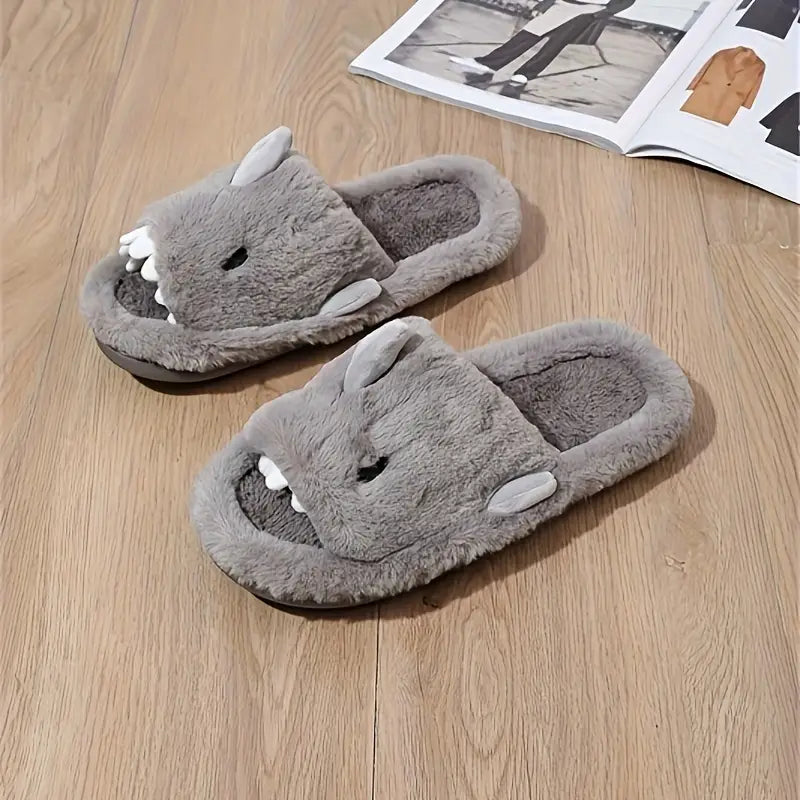 Pantoufles Requin Mignonnes pour Hommes – Confort Hivernal
