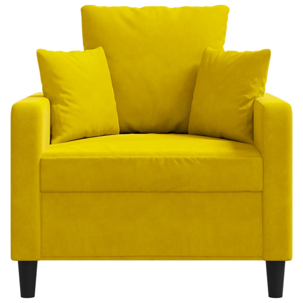 Canapé en velours – Disponible de 60 à 180 cm