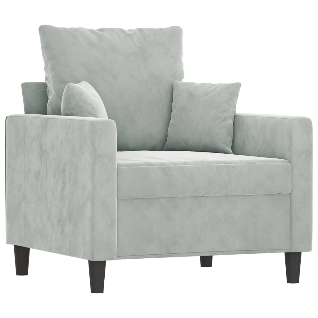 Canapé en velours – Disponible de 60 à 180 cm