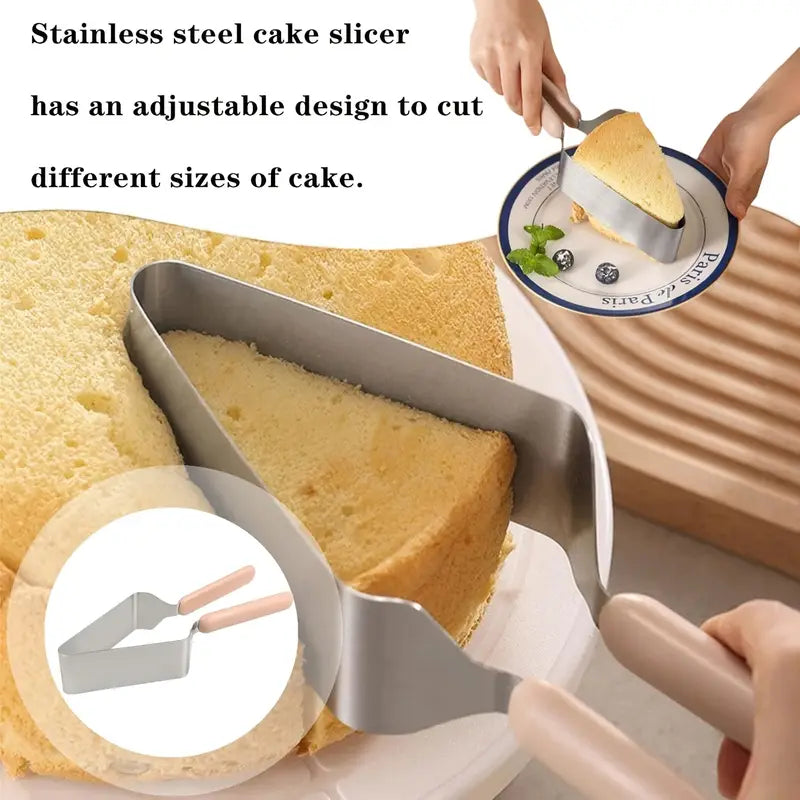 Trancheur de Gâteau Professionnel en Acier Inoxydable