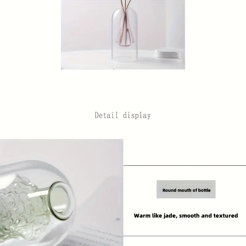 Diffuseur d’aromathérapie en verre – vase décoratif – vue 4