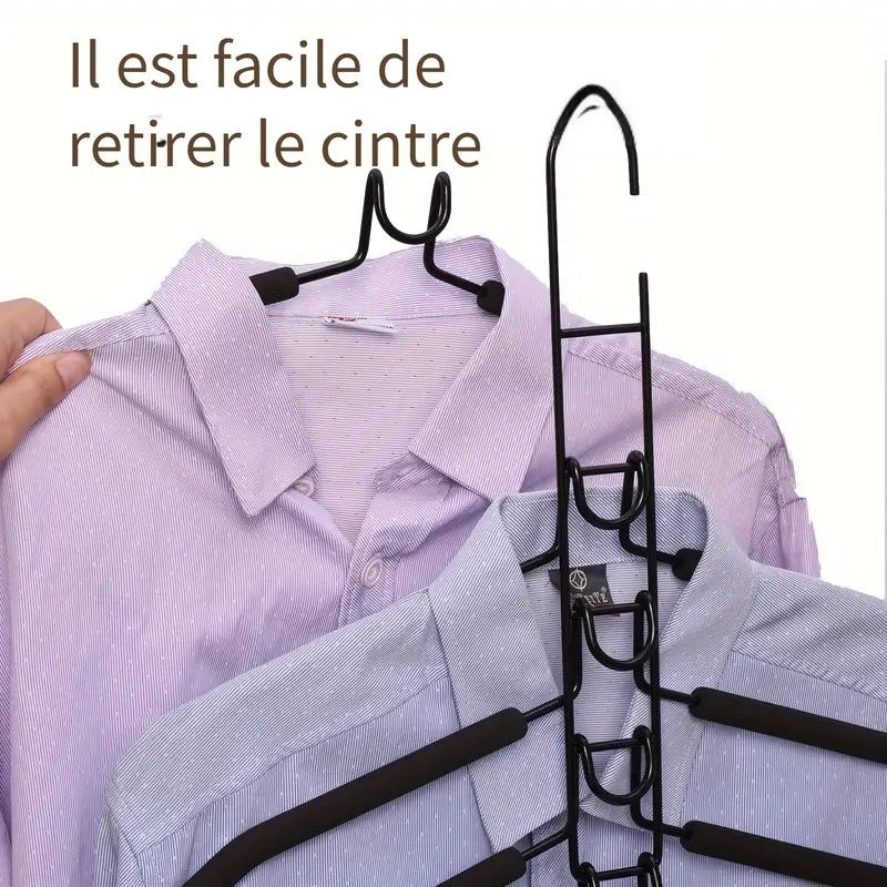 Étagère Magique 5 Niveaux – Organisateur Gain de Place pour Placard