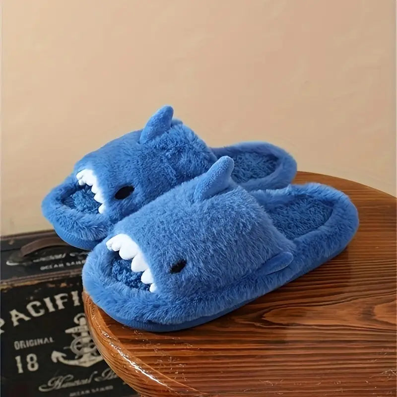 Pantoufles Requin Mignonnes pour Hommes – Confort Hivernal