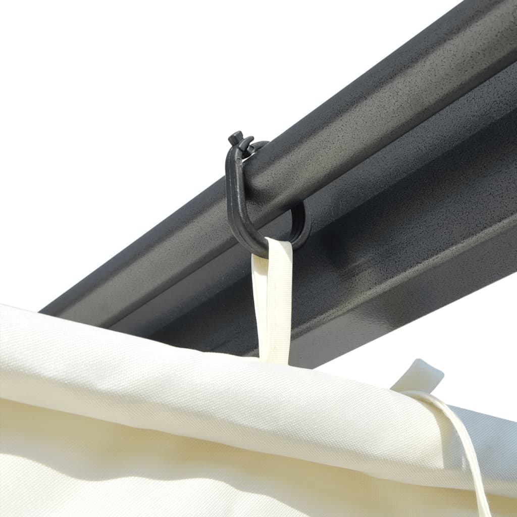 Pergola Élégance Taupe 3x3 m – Toit Rétractable Acier Premium