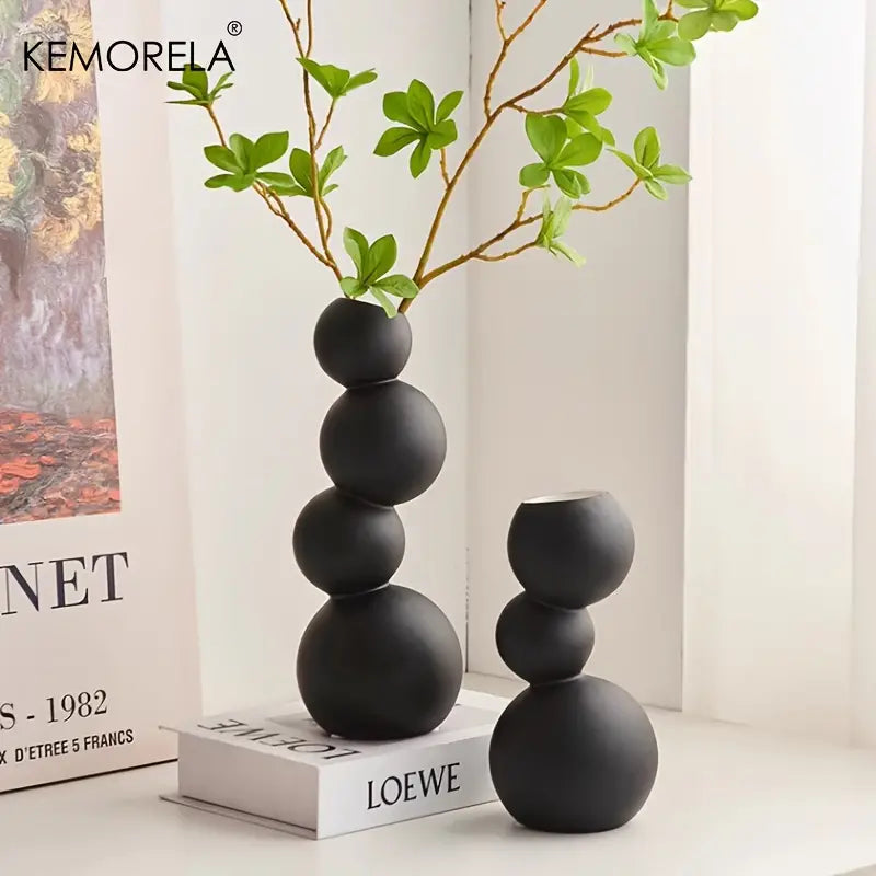 KEMORELA Ceramic Vase Set - Timeless Elegance