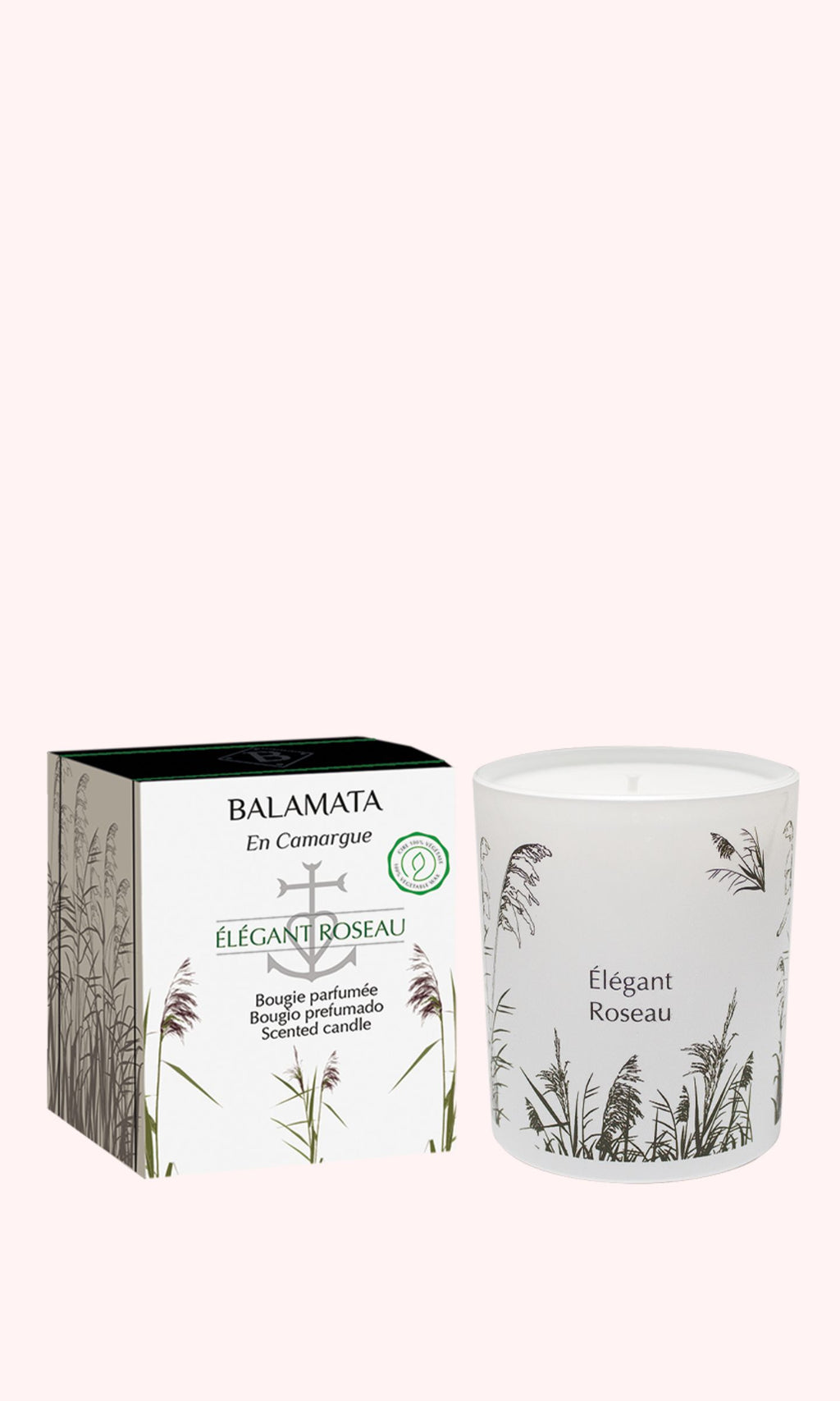 Elegant Reed Scented Candle 200g - Balamata