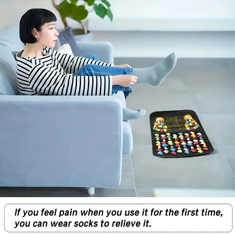 Tapis réflexologie plantaire – Massage des pieds anti-fatigue