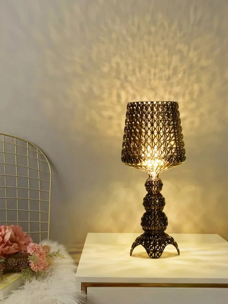 Lampadaire sculptural design – Style italien, éclairage LED