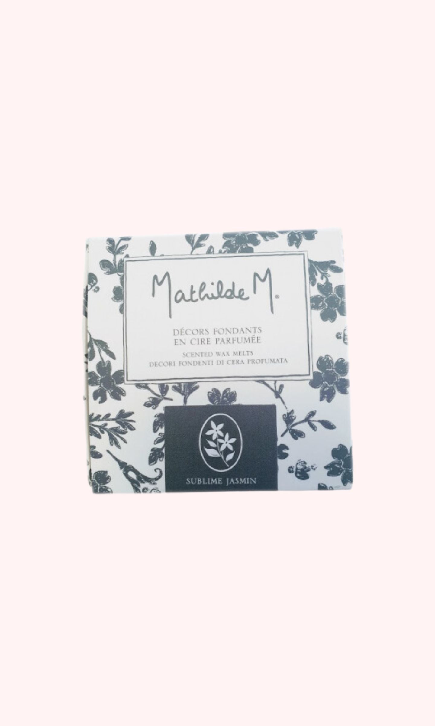 Box of 4 Sublime Jasmine Scented Wax Melt Decors by Mathilde M.