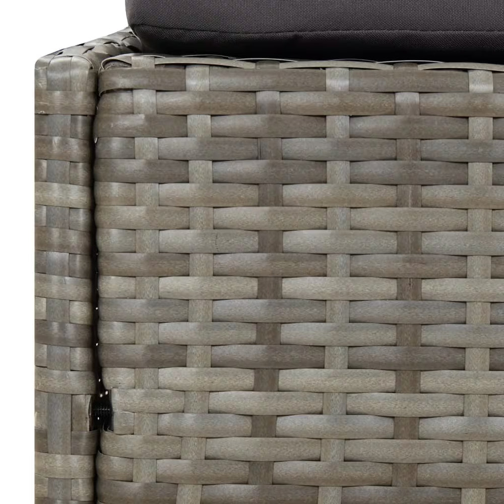 Chaise longue de jardin de 110 cm