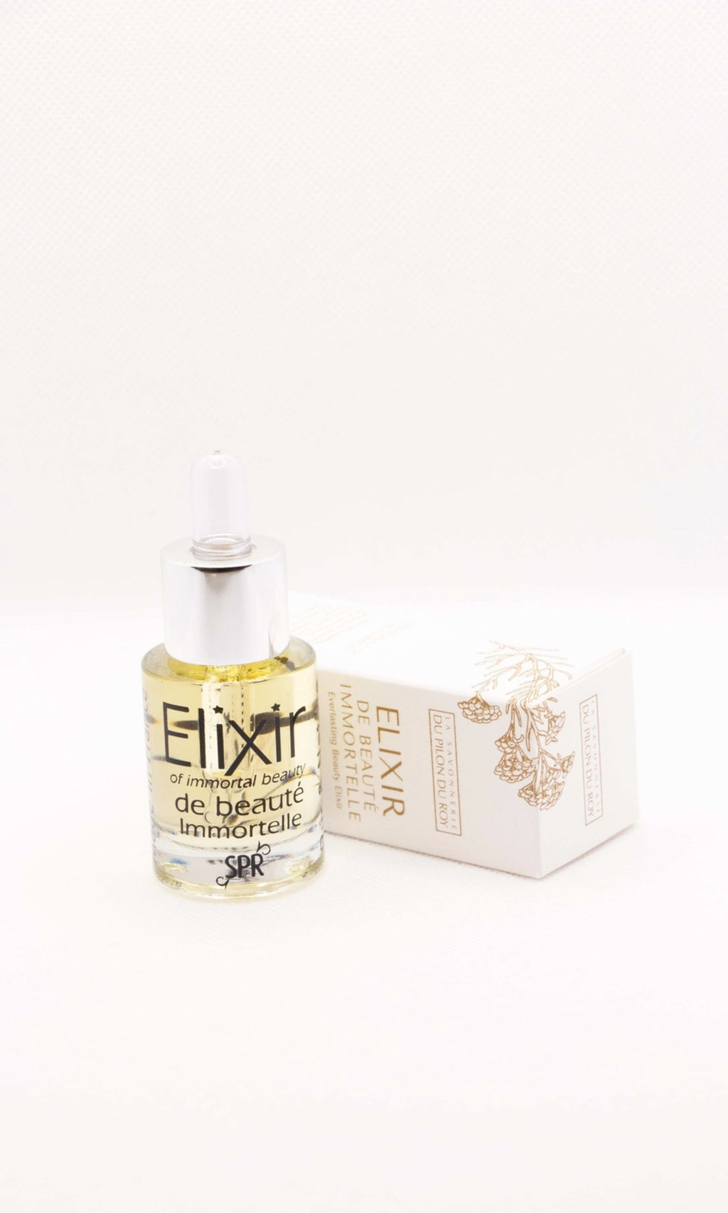 Immortelle Beauty Elixir - Anti-aging face and eye serum - Savonnerie Du Pilon Du Roy