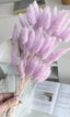 Elegant Black &amp; White Dried Pampas Grass Bouquet