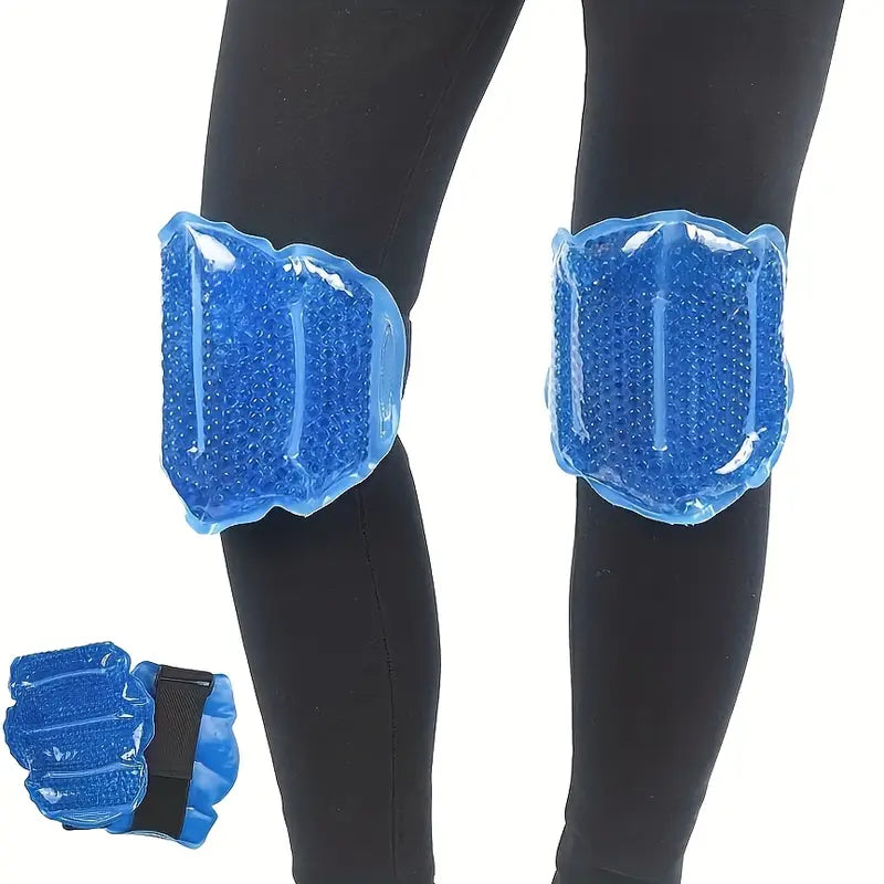 Bandeau de Glace pour Genou – Thérapie Chaud/Froid Réutilisable