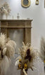 Elegant Black &amp; White Dried Pampas Grass Bouquet