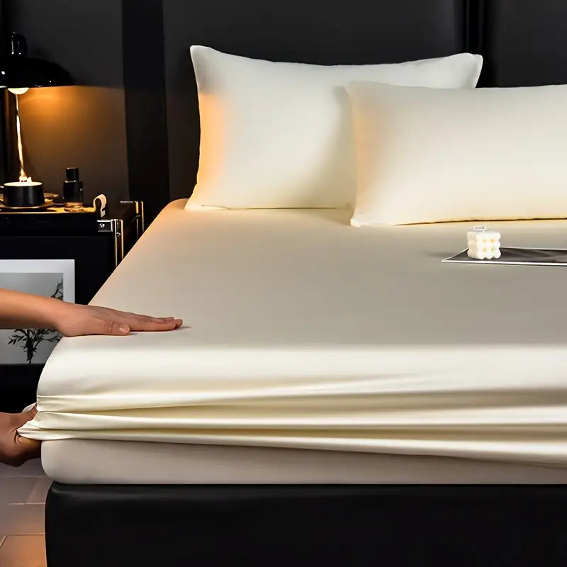 Drap-Housse Ajusté 100% Lyocell – Luxe Fraîcheur & Confort Naturel