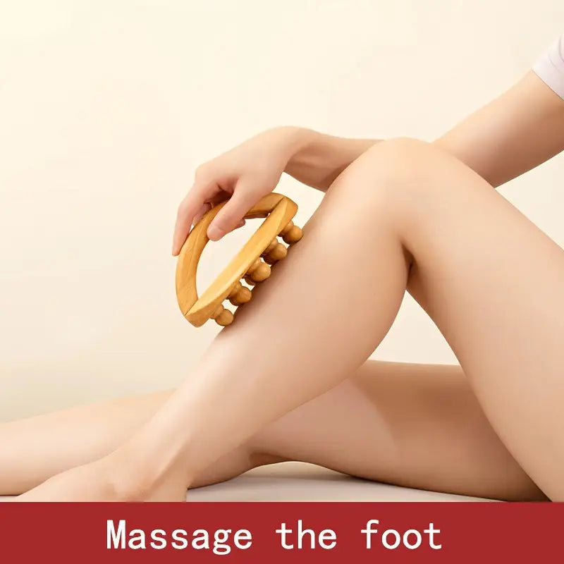 Bâton de Massage en Bois – Détente Corporelle Complète