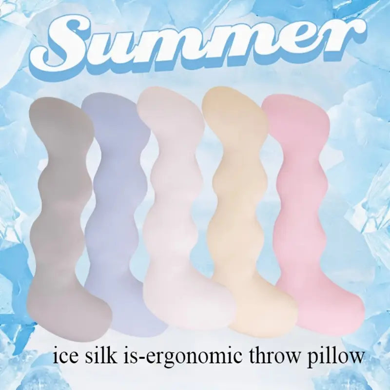 Coussin de Soie Glacée pour Dormeurs sur le Côté – Confort Ergonomique