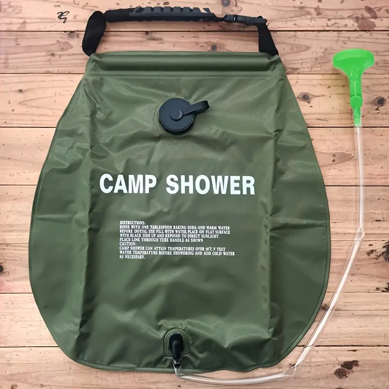 Sac de Douche Solaire Chauffé – Même au Cœur de la Nature