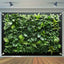 Polyester Blend Artificial Plant Canvas - Hanging Wall Decor