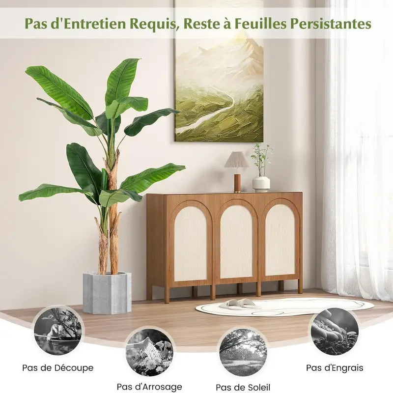 Artificial Banana Plant - Height 165 cm