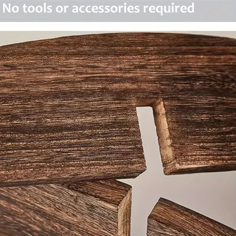 Étagère Murale en Bois Vintage – Éclats d’Art et Nature