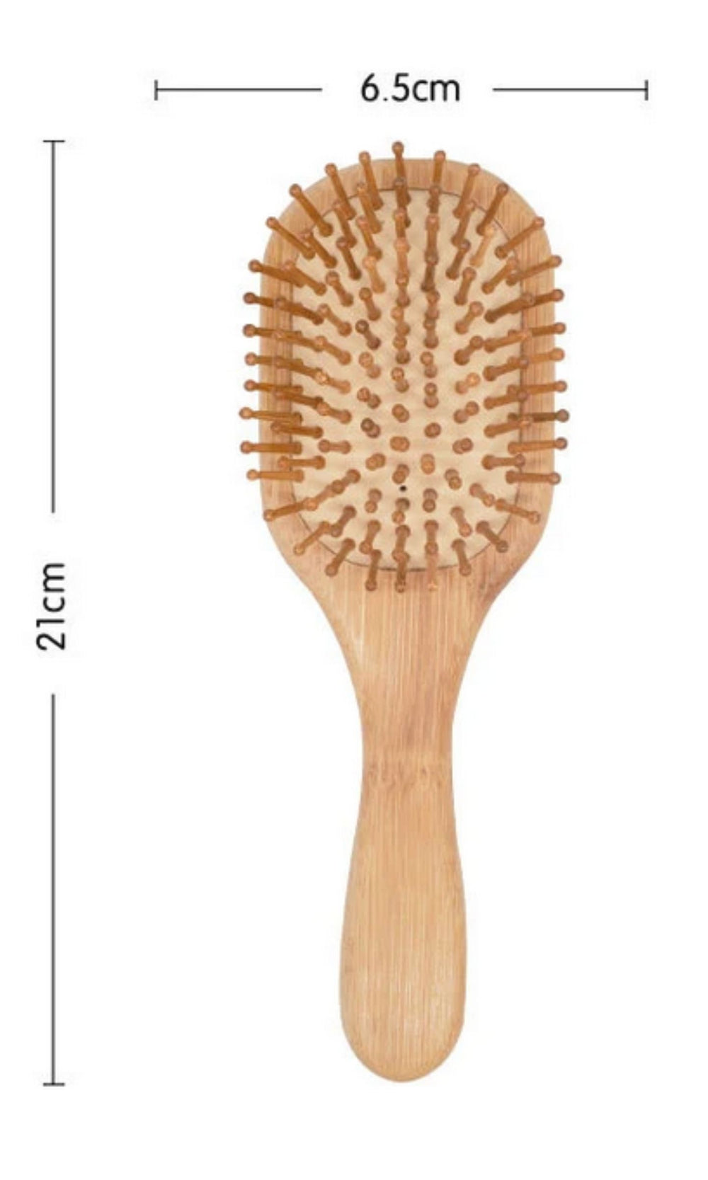 Brosse à Cheveux en Bois de Bambou