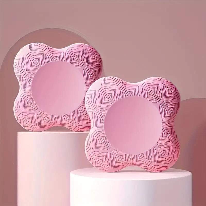 Lot de 2 Genouillères de Yoga Épaisses en Polystyrène