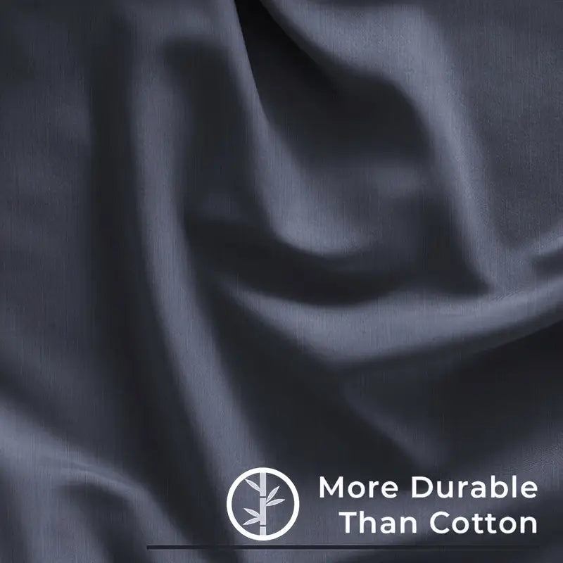 Ensemble de Literie de Refroidissement d'Été 6 Pièces en Fibre de Bambou et Microfibre