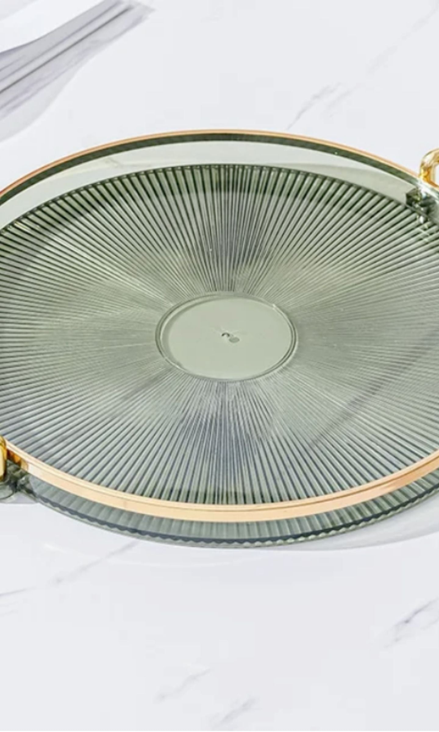 Escalier de Rangement Rond en Acrylique